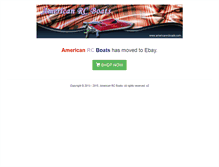 Tablet Screenshot of americanrcboats.com